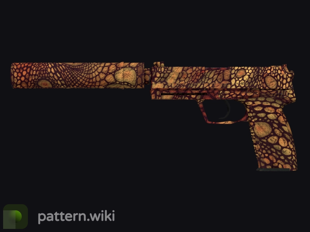 USP-S Orange Anolis seed 726