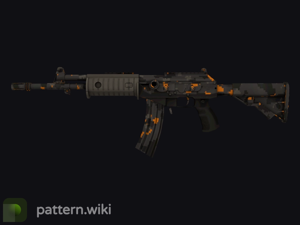 Galil AR Orange DDPAT seed 168