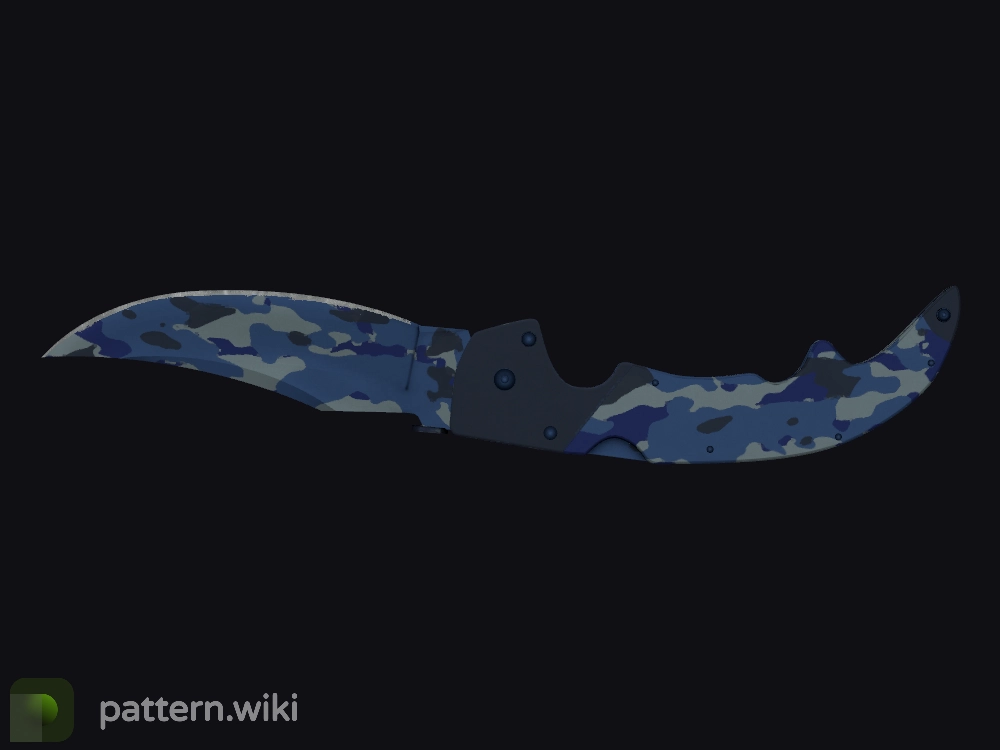 Falchion Knife Bright Water seed 213