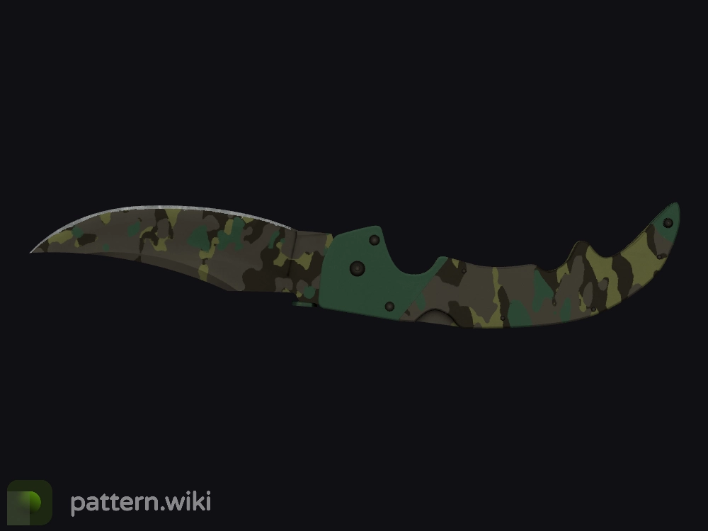 Falchion Knife Boreal Forest seed 176