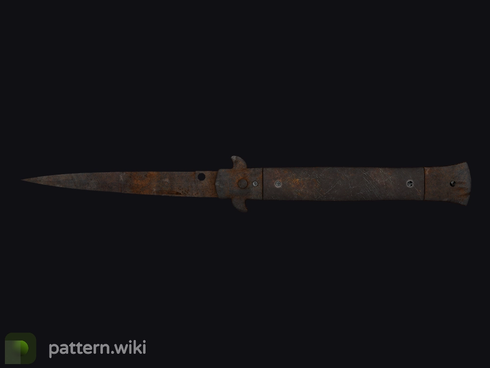 Stiletto Knife Rust Coat seed 776