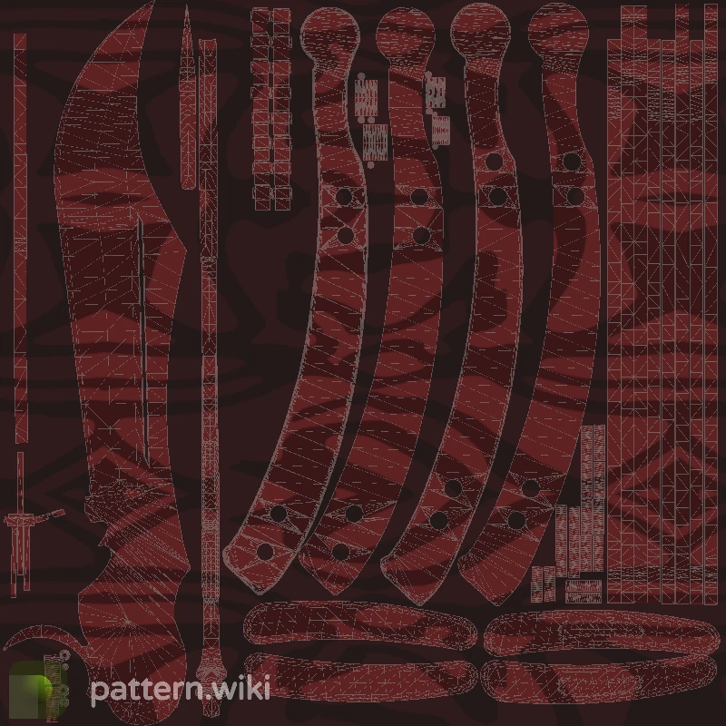 Butterfly Knife Slaughter seed 366 pattern template