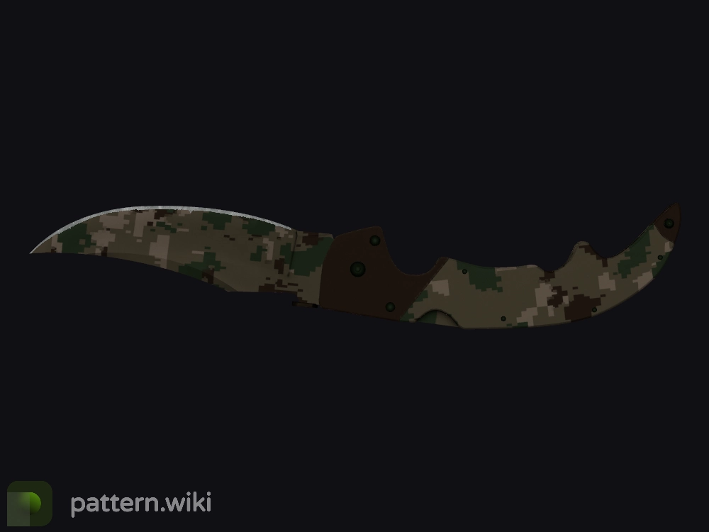 Falchion Knife Forest DDPAT seed 328