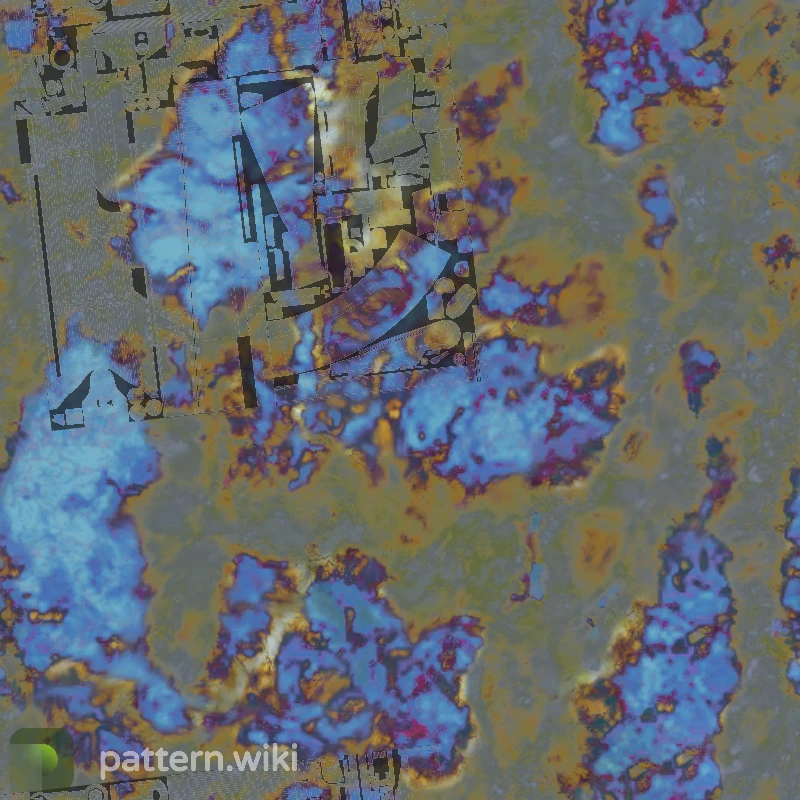 AK-47 Case Hardened seed 693 pattern template