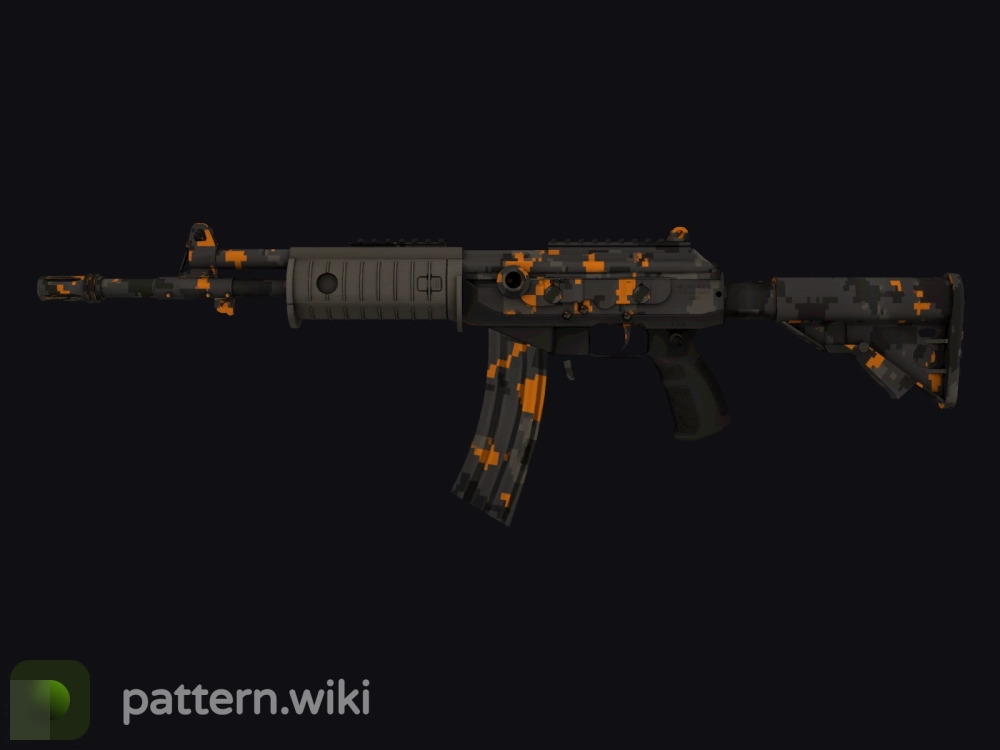 Galil AR Orange DDPAT seed 391