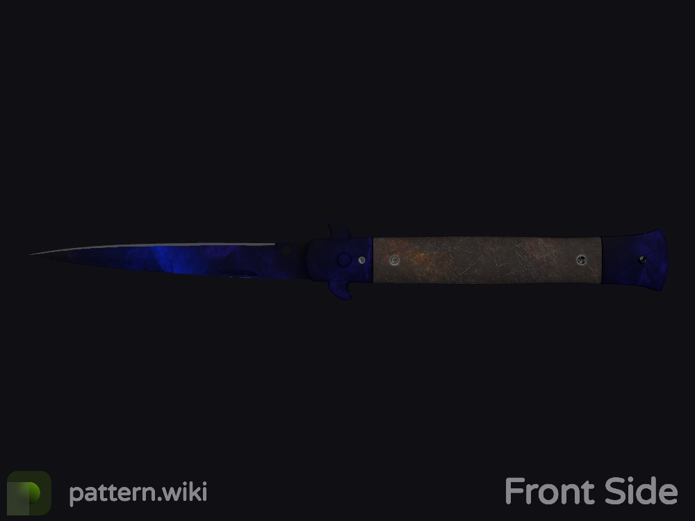 Stiletto Knife Doppler seed 747