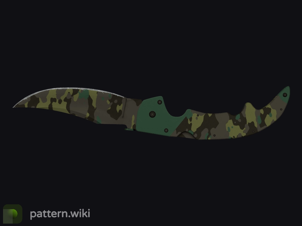 Falchion Knife Boreal Forest seed 604