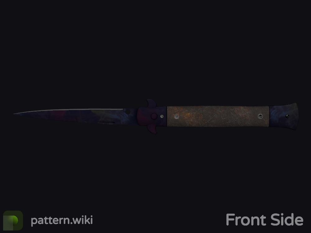 Stiletto Knife Doppler seed 999