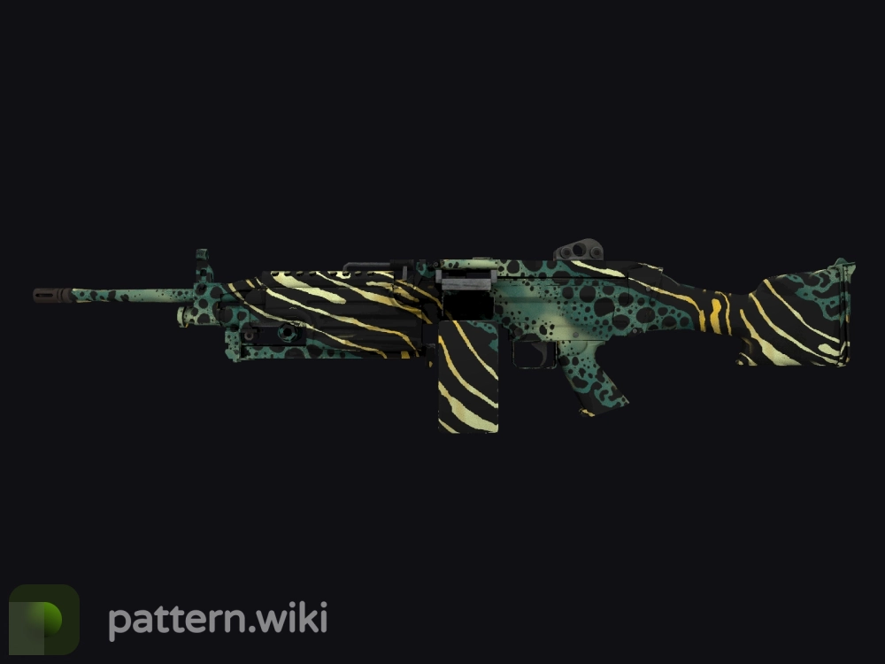 M249 Emerald Poison Dart seed 890