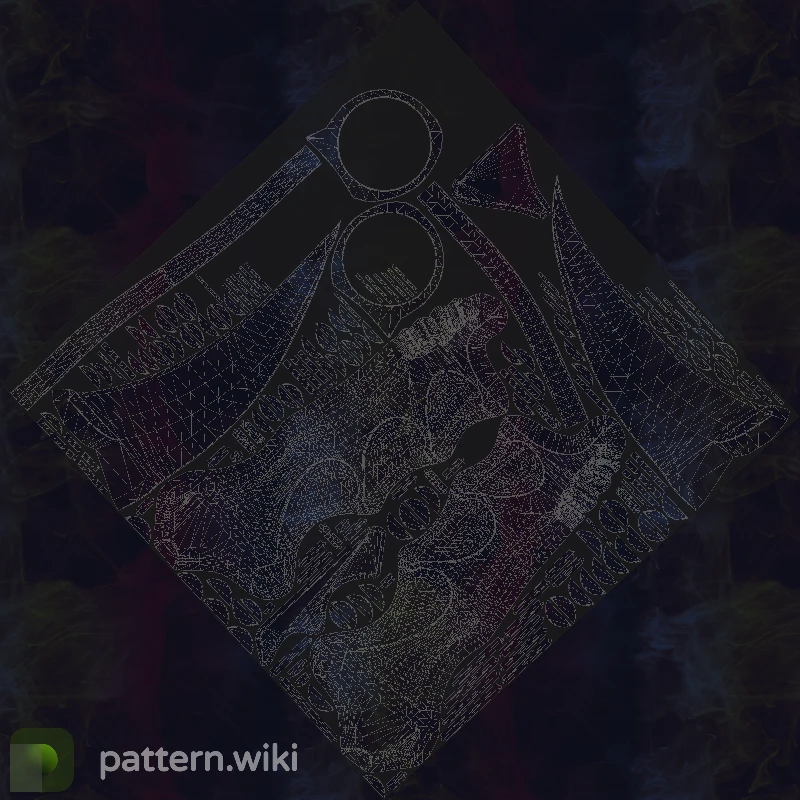 Karambit Doppler seed 764 pattern template