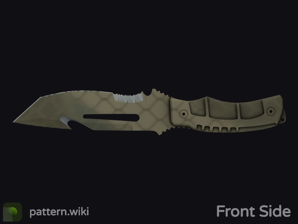 Survival Knife Safari Mesh seed 691