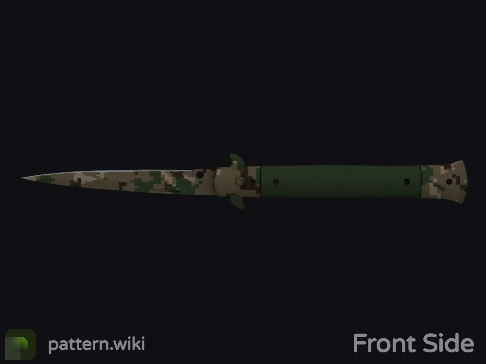 Stiletto Knife Forest DDPAT seed 416