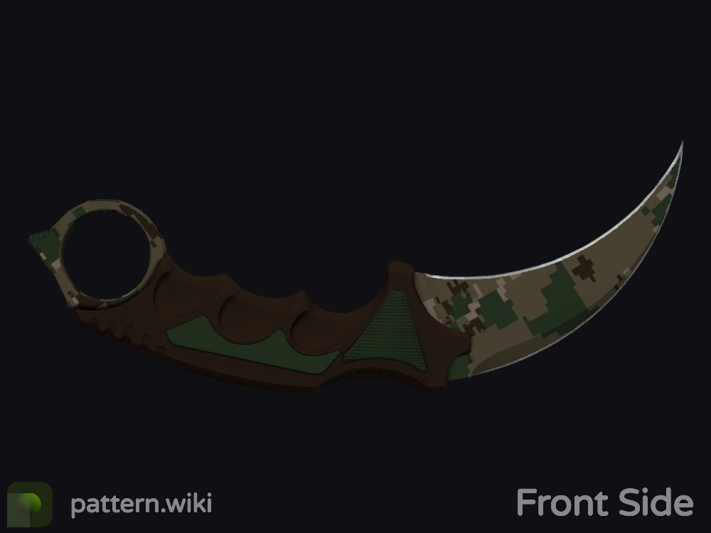 Karambit Forest DDPAT seed 116