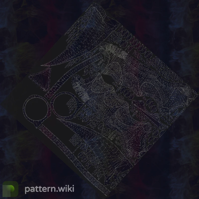 Karambit Doppler seed 13 pattern template