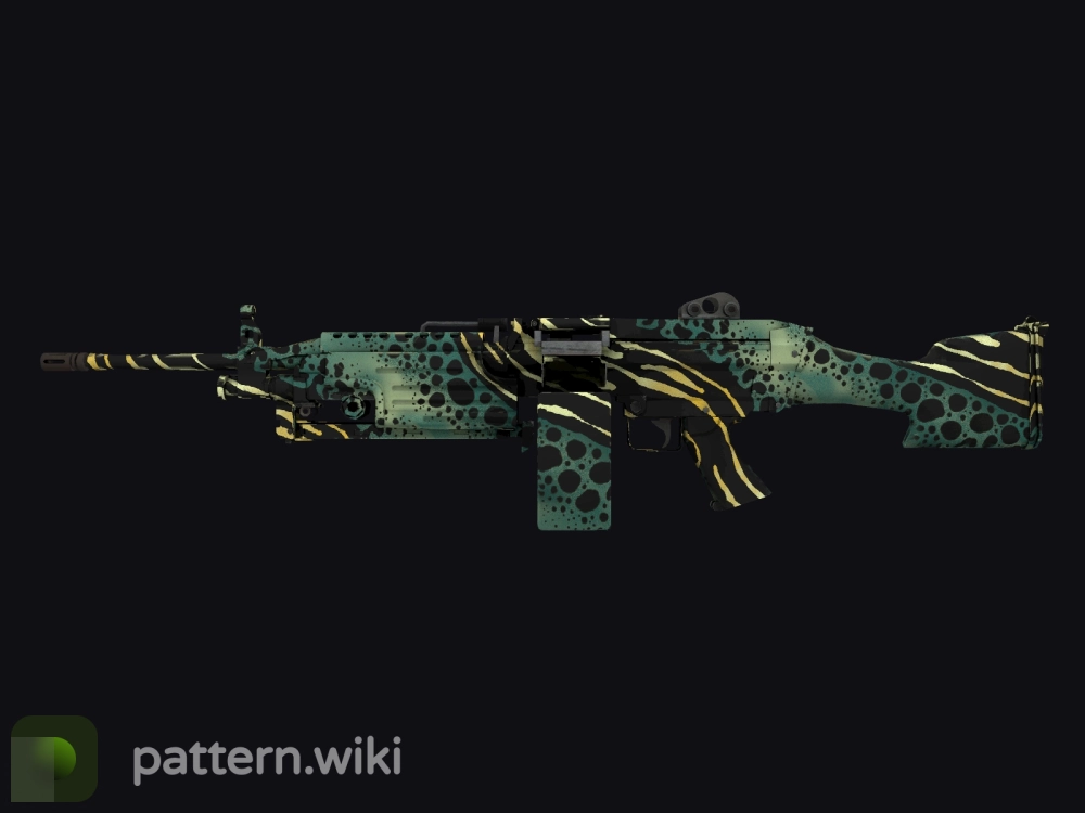 M249 Emerald Poison Dart seed 727