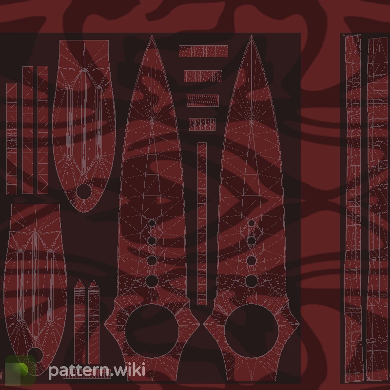 Skeleton Knife Slaughter seed 35 pattern template