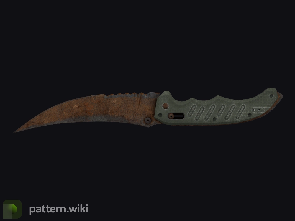 Flip Knife Rust Coat seed 489