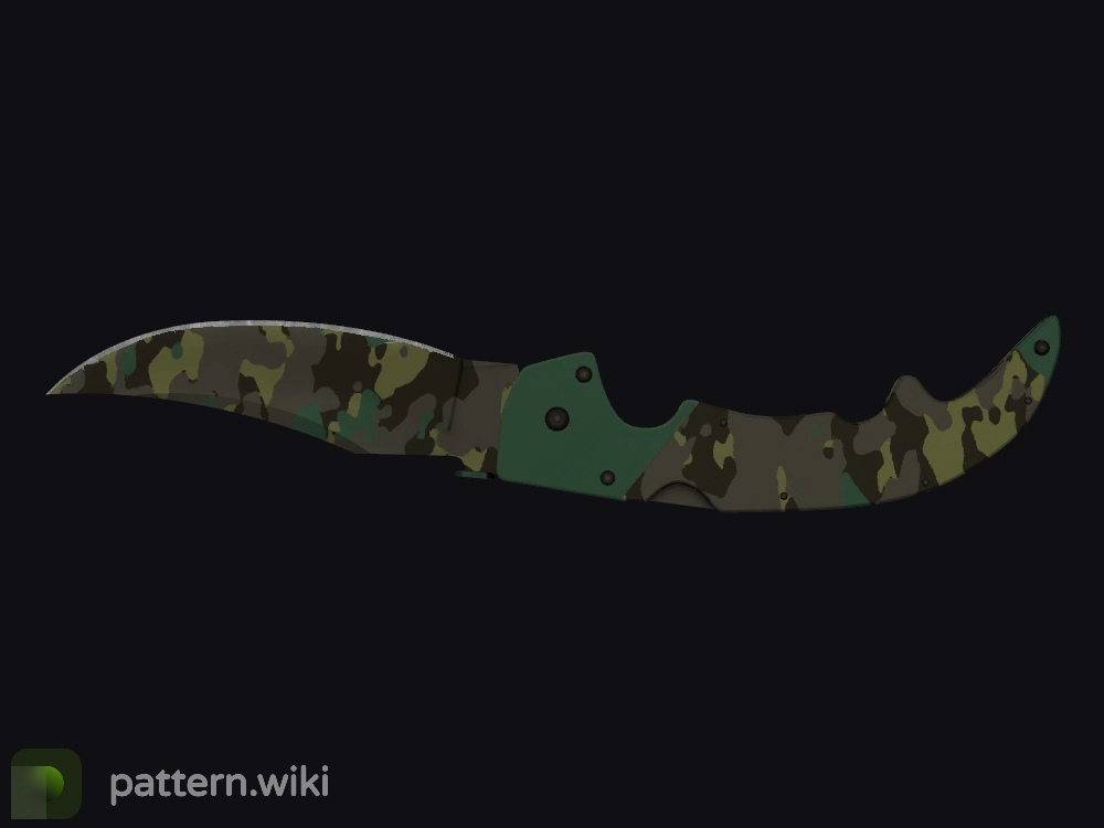 Falchion Knife Boreal Forest seed 29