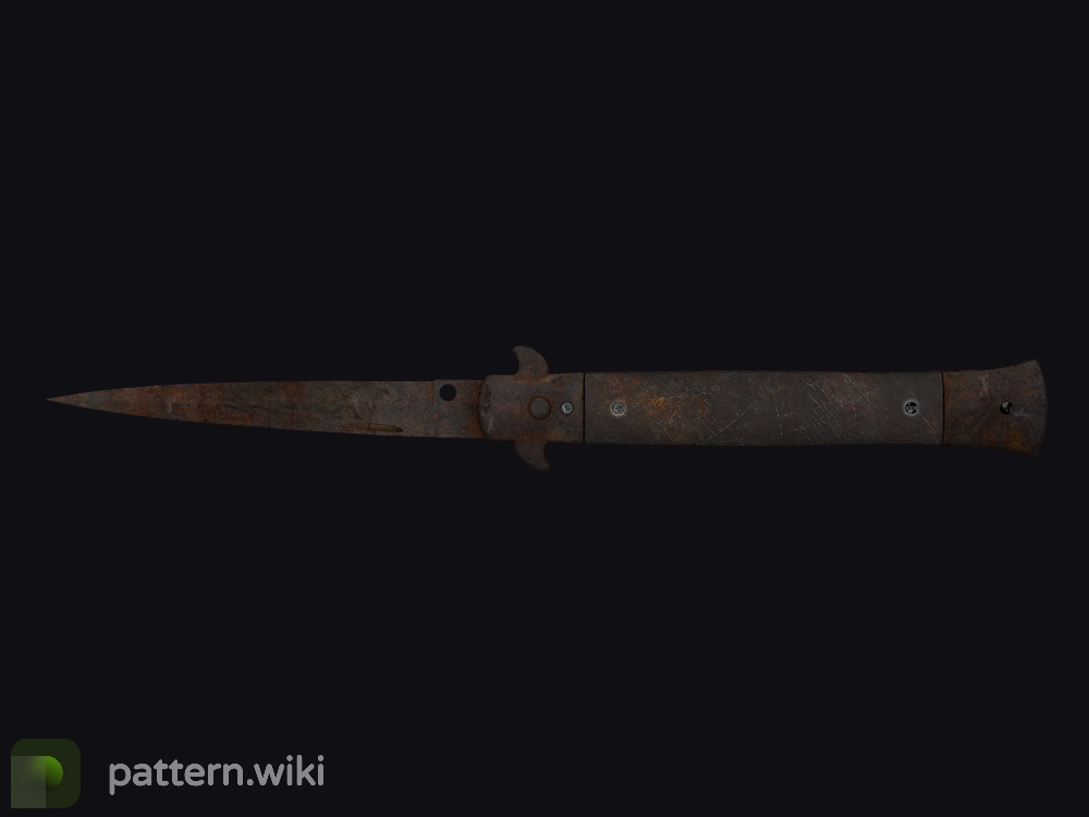 Stiletto Knife Rust Coat seed 79