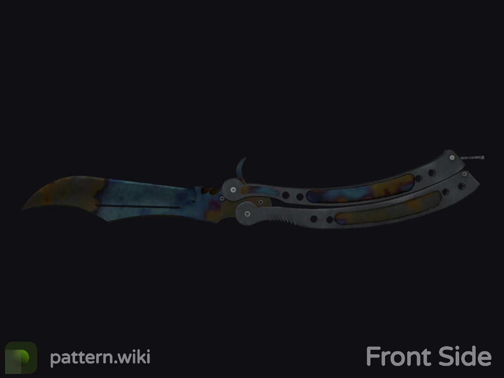 Butterfly Knife Case Hardened seed 858