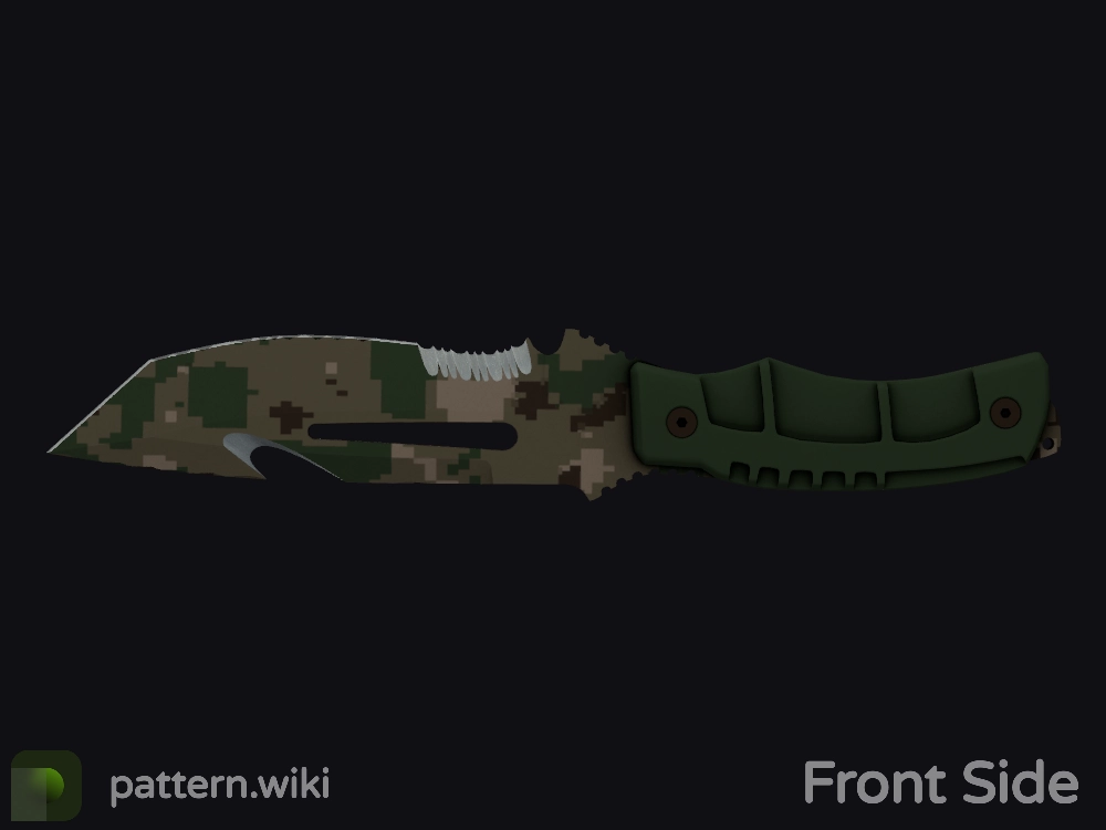 Survival Knife Forest DDPAT seed 695