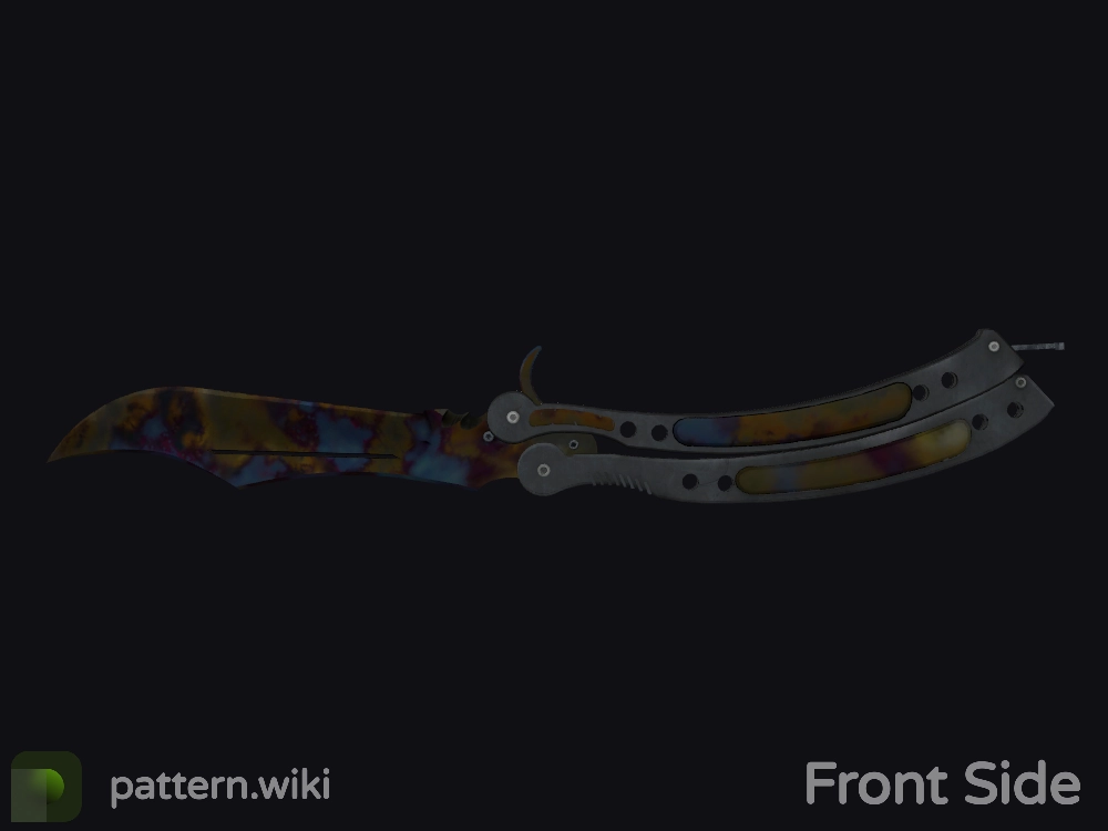 Butterfly Knife Case Hardened seed 662