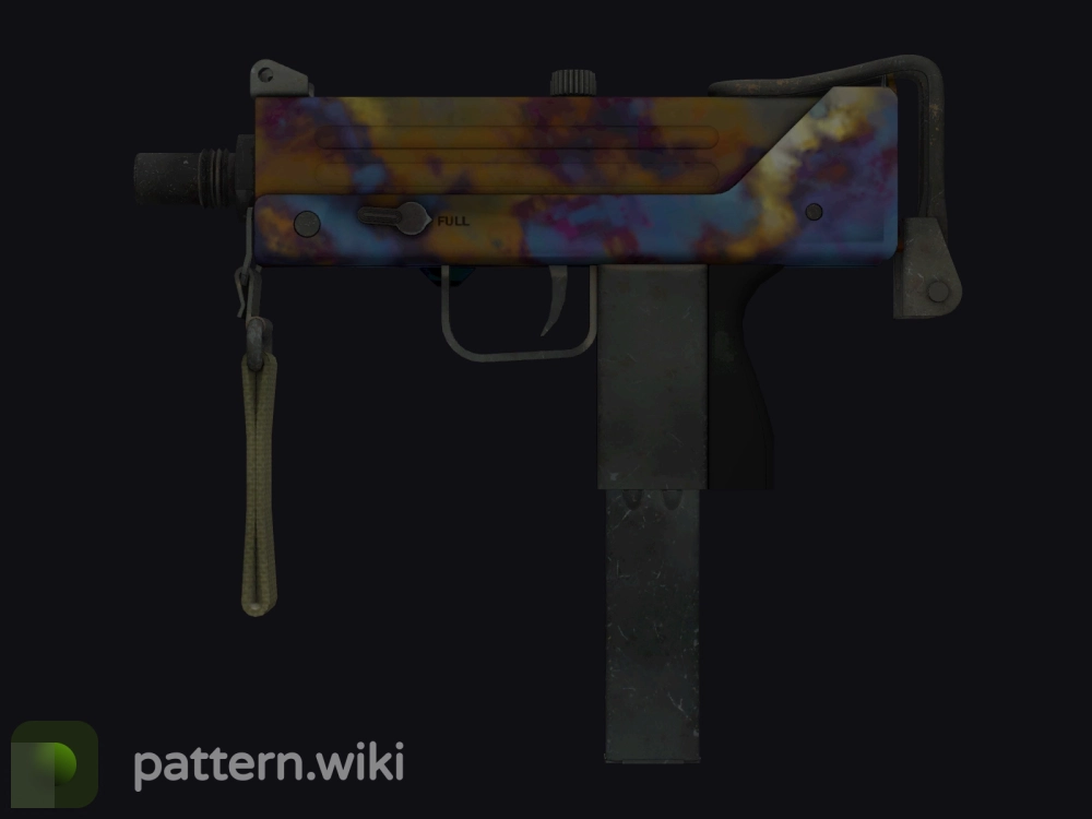 MAC-10 Case Hardened seed 827