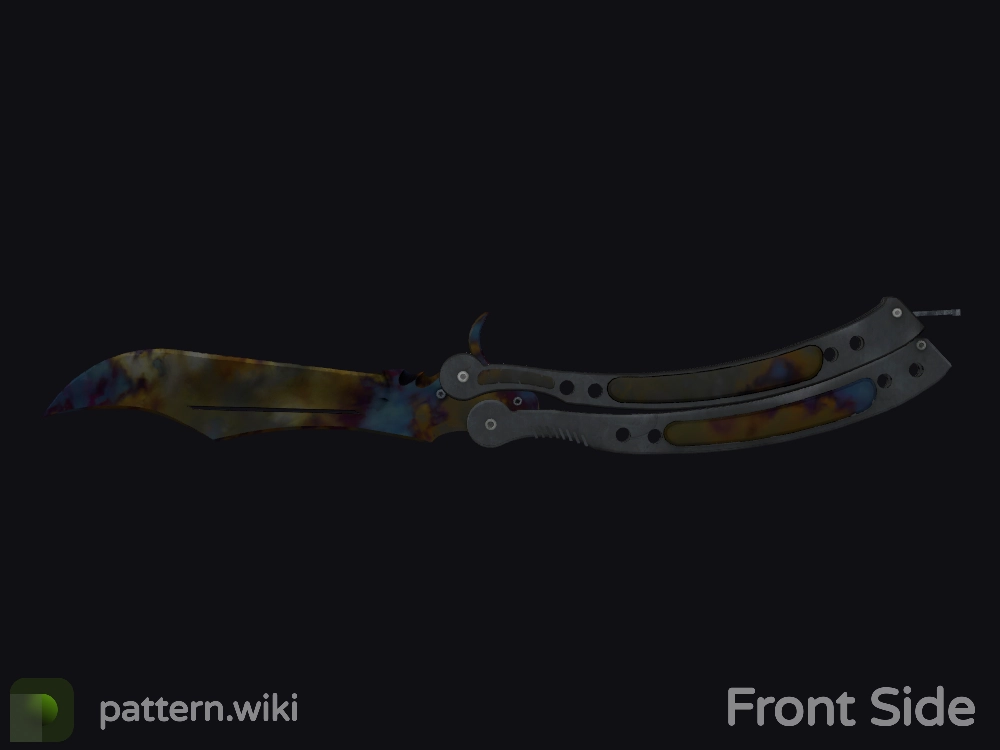 Butterfly Knife Case Hardened seed 274