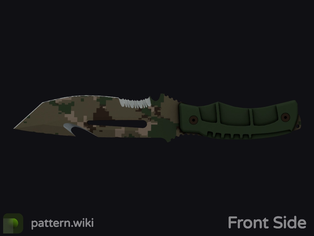 Survival Knife Forest DDPAT seed 189