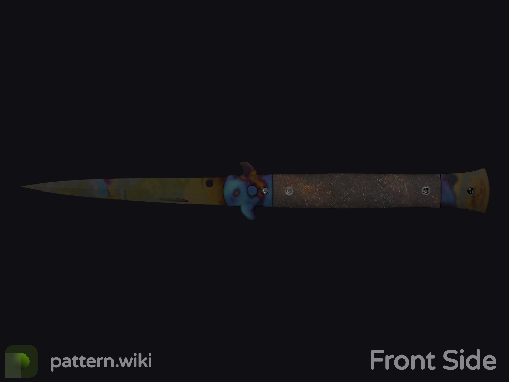 Stiletto Knife Case Hardened seed 125