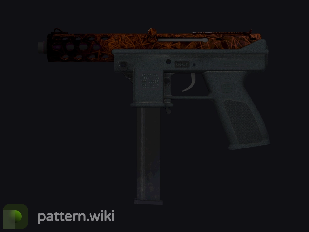 Tec-9 Red Quartz seed 371