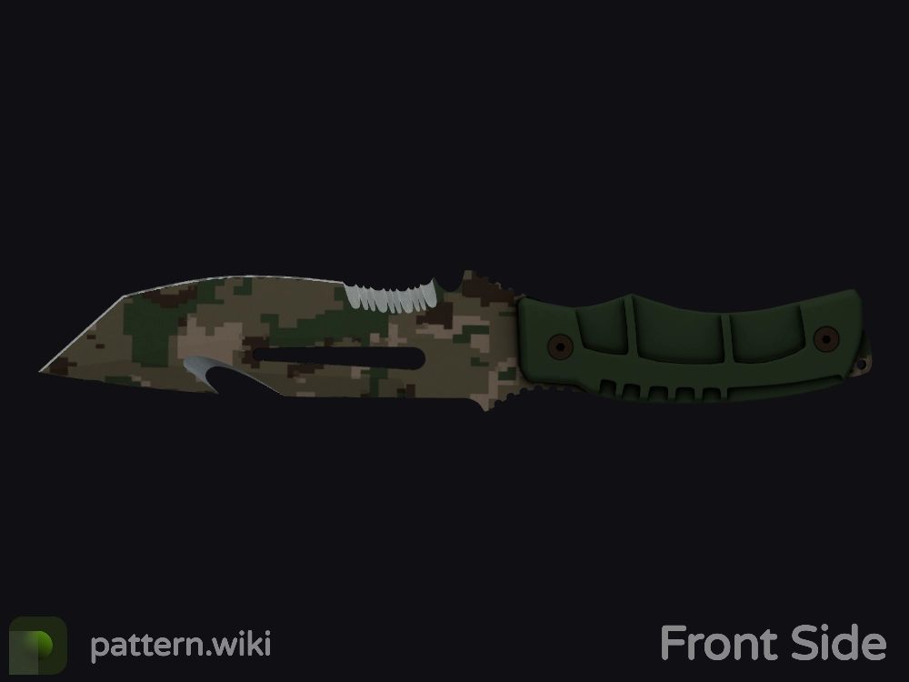 Survival Knife Forest DDPAT seed 161