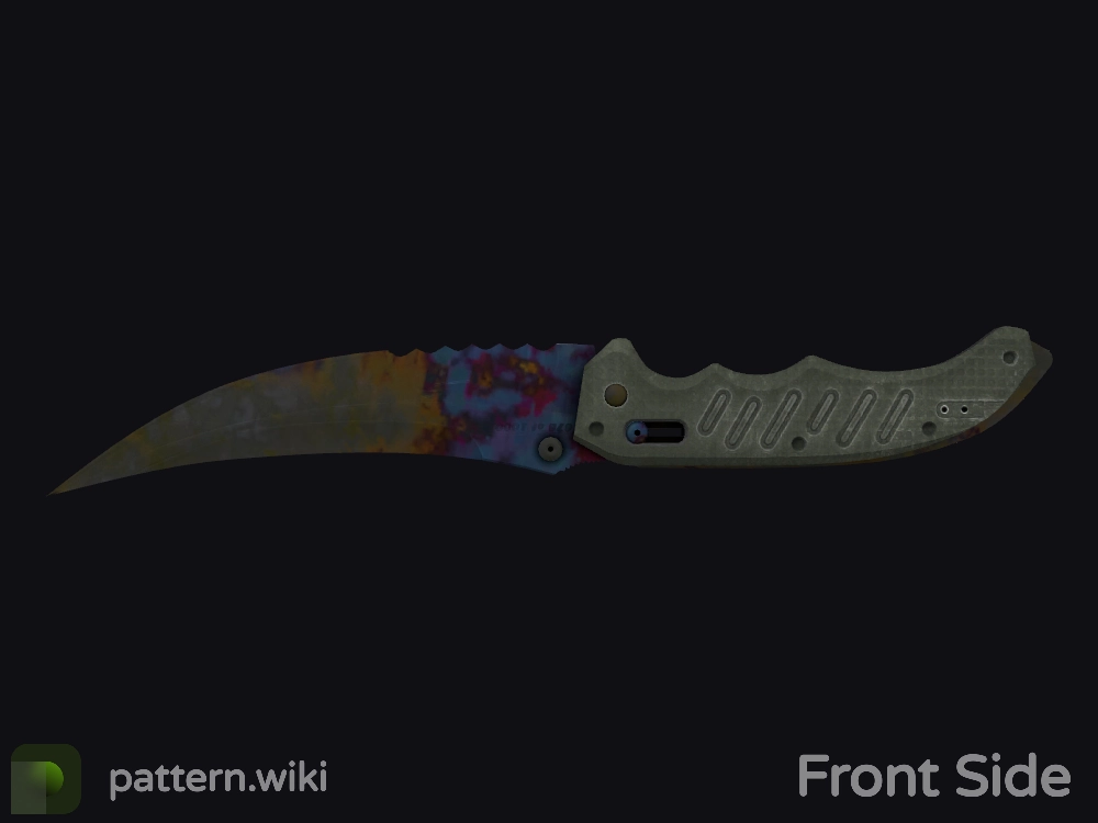 Flip Knife Case Hardened seed 164