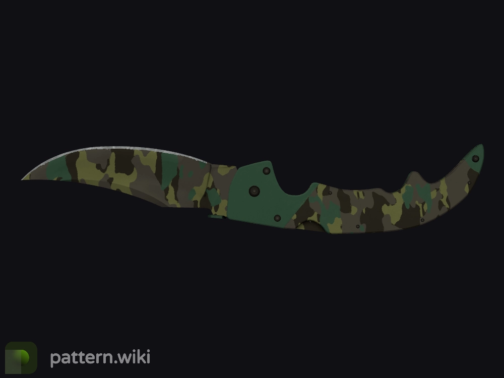 Falchion Knife Boreal Forest seed 393