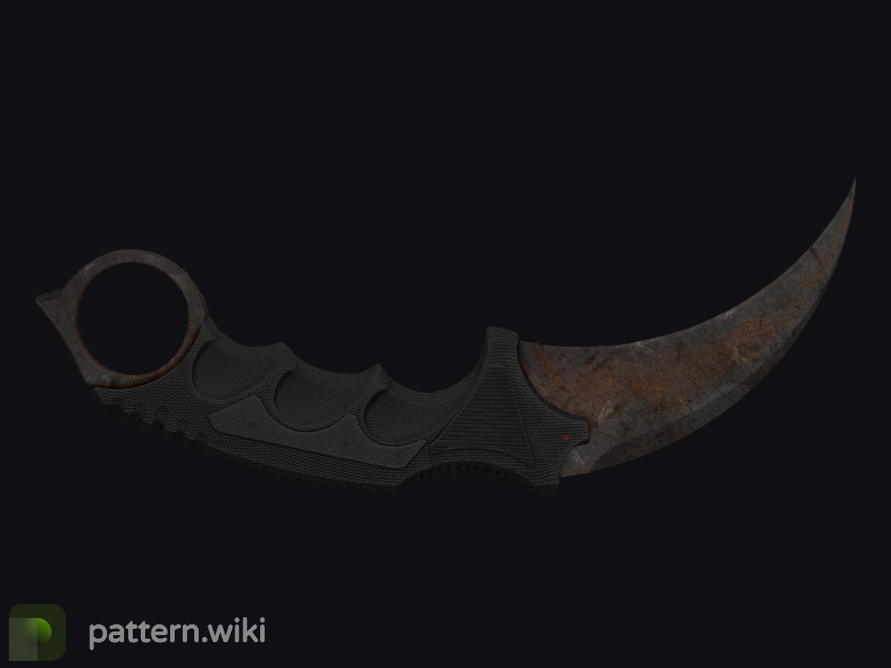 Karambit Rust Coat seed 541