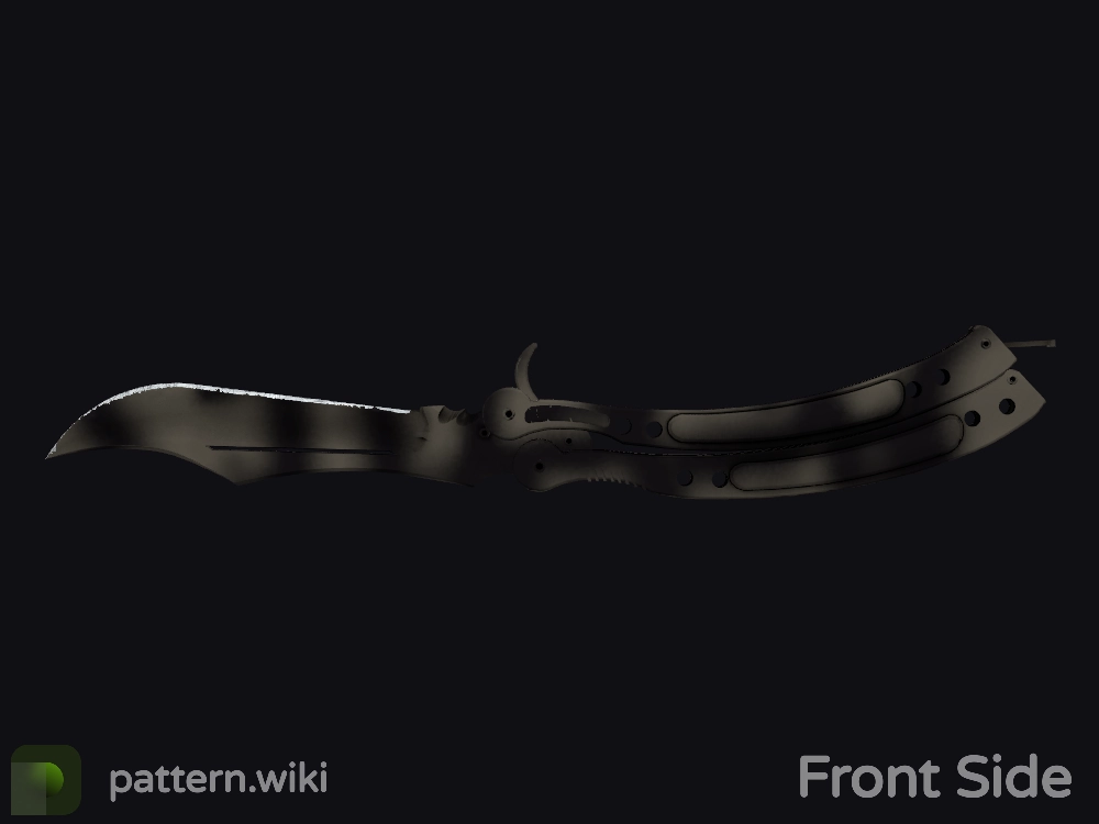 Butterfly Knife Scorched seed 663