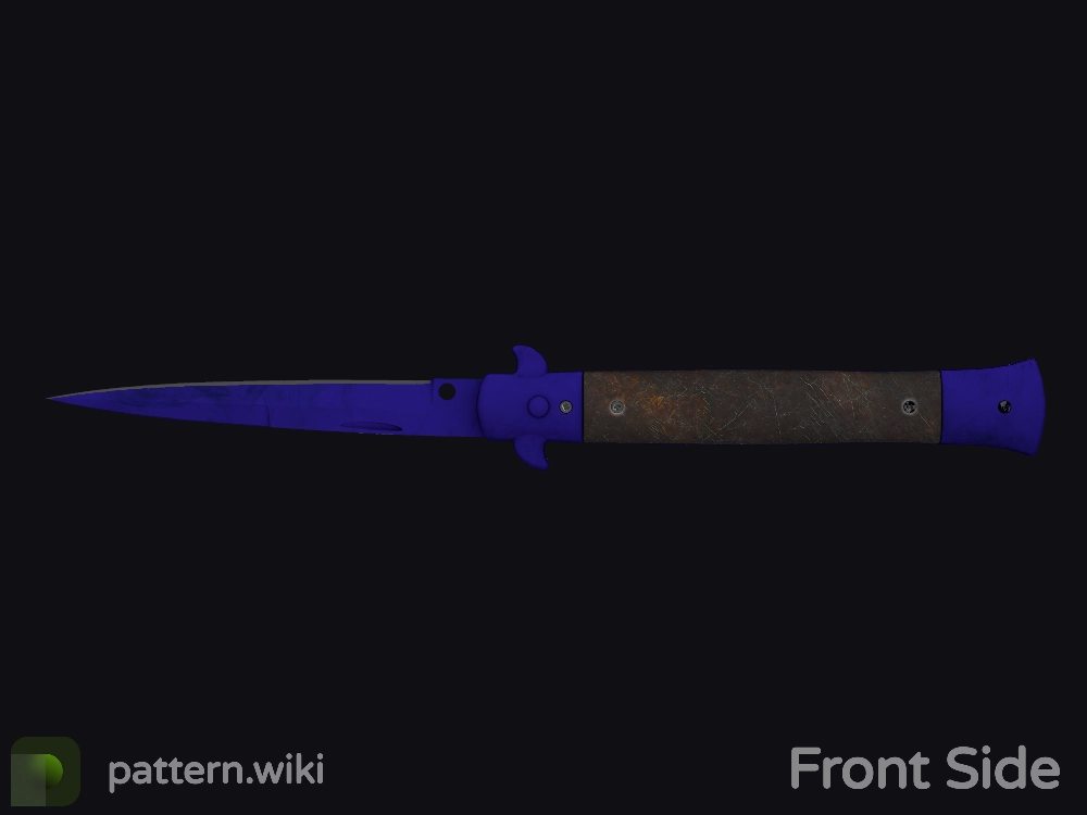 Stiletto Knife Doppler seed 824