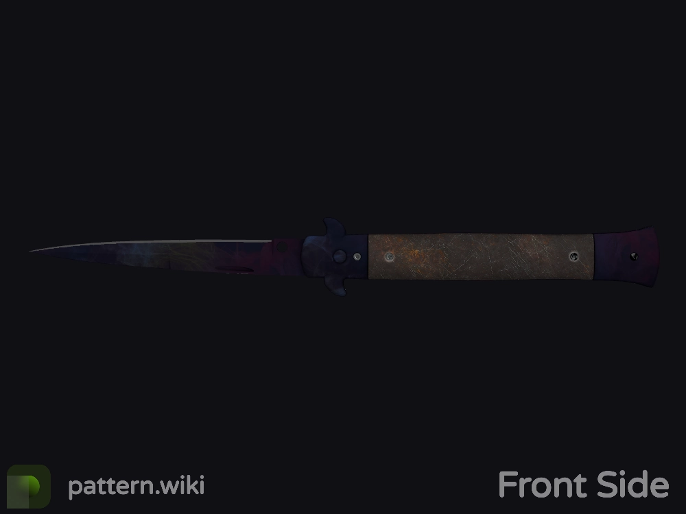 Stiletto Knife Doppler seed 260