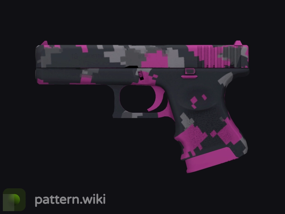 Glock-18 Pink DDPAT seed 509