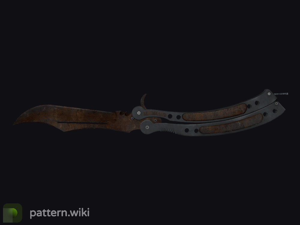 Butterfly Knife Rust Coat seed 221