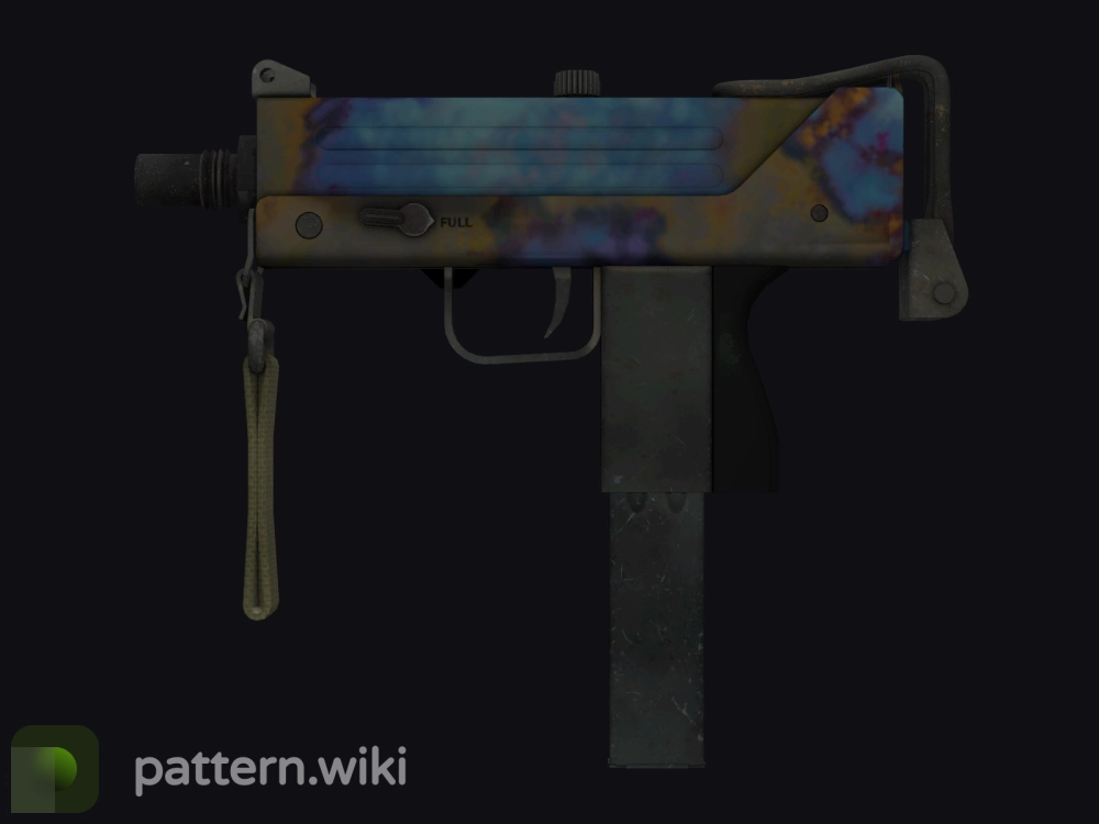 MAC-10 Case Hardened seed 972