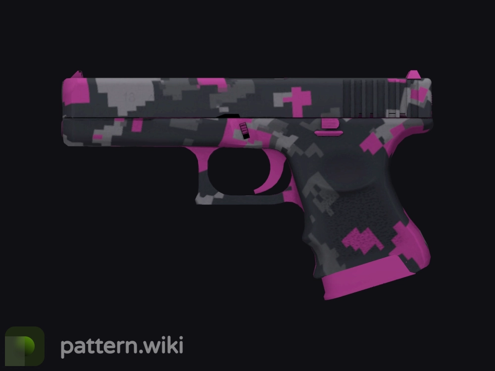 Glock-18 Pink DDPAT seed 718