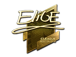 Sticker EliGE (Gold) | Boston 2018 preview