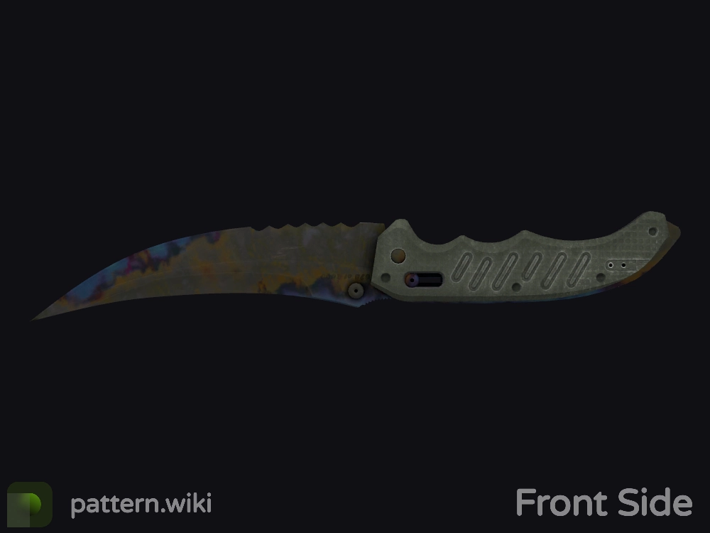 Flip Knife Case Hardened seed 496