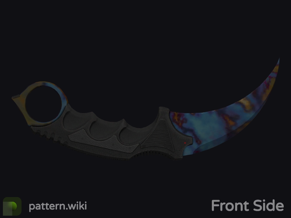 Karambit Case Hardened seed 490