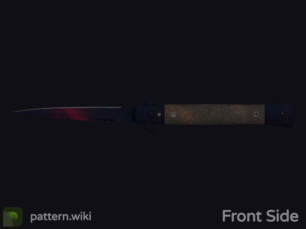 Stiletto Knife Doppler seed 751