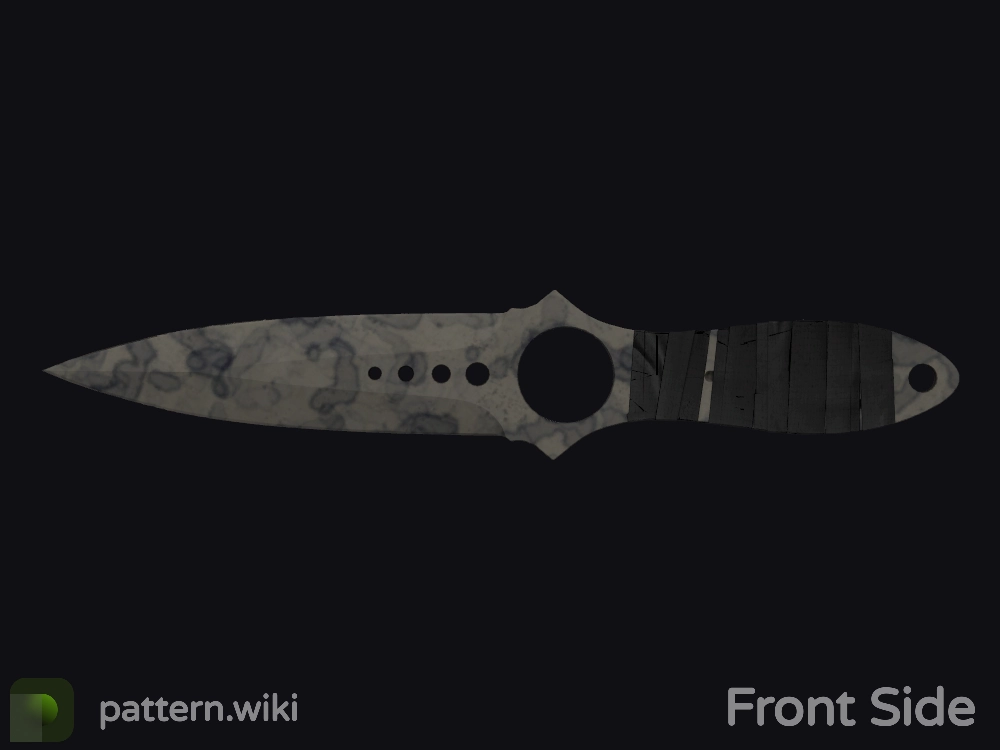 Skeleton Knife Stained seed 293