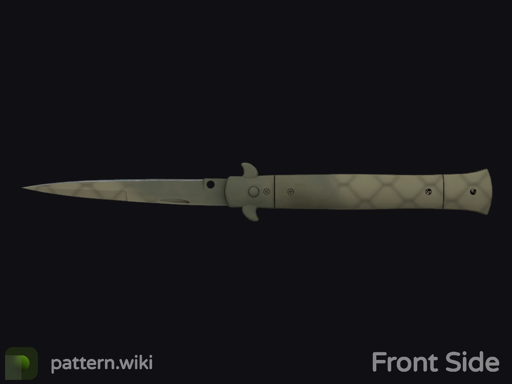 Stiletto Knife Safari Mesh seed 459