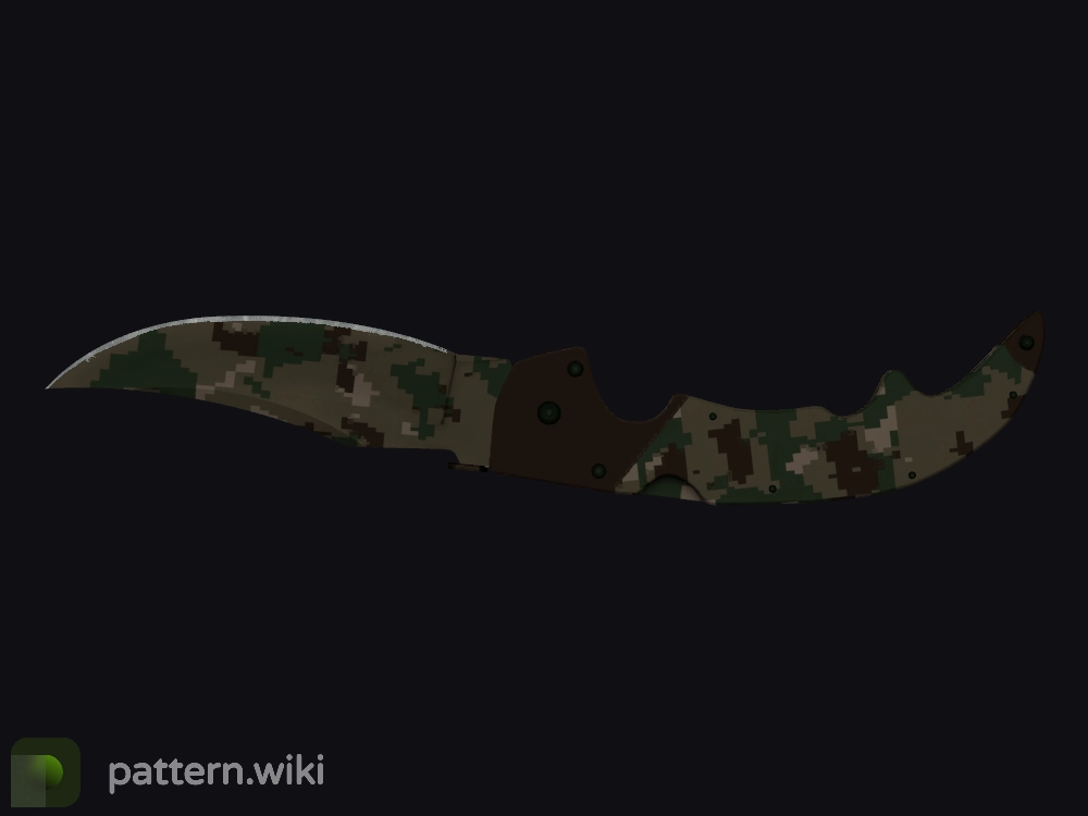 Falchion Knife Forest DDPAT seed 232