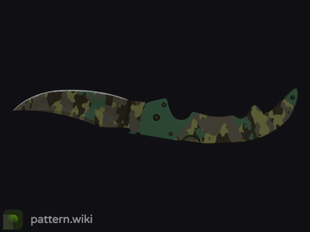 Falchion Knife Boreal Forest seed 827